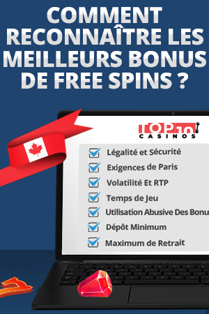 conditions des bonus de tours gratuits